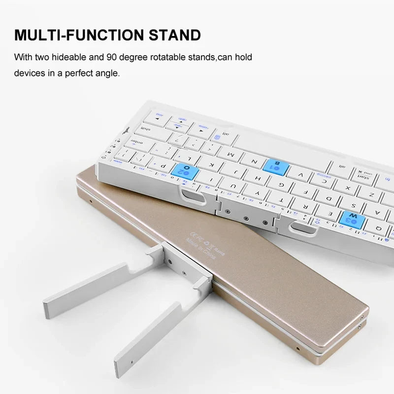Foldable Mini Bluetooth Travel Keyboard
